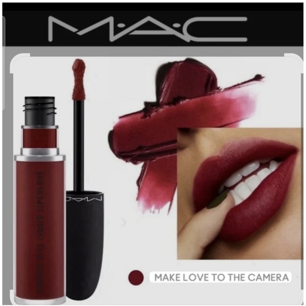 MAC Powder Kiss Liquid Lipcolour 994 Make Love To The Camera 5ml NIB